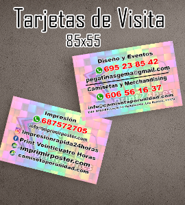 Tarjetas de visita