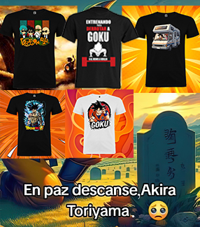 Camisetas de Goku