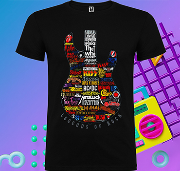 Camisetas Ochenteras parte 1