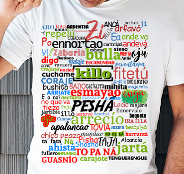 Camisetas de textos Graciosos